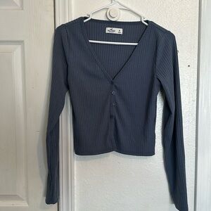 Button-up Long Sleeve Hollister Shirt